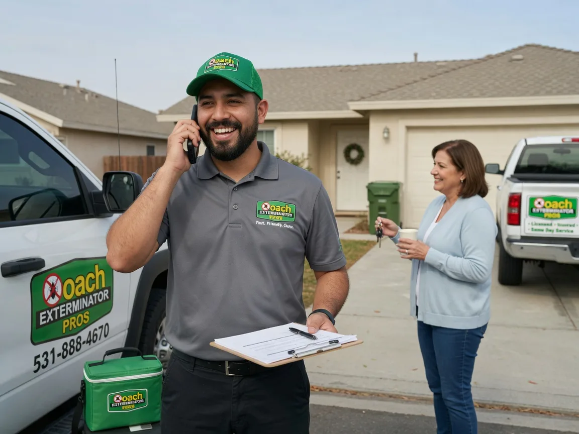 Pest Control Roach Exterminator Roundhead, OH FAQs